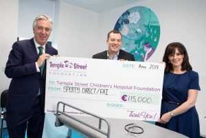 Heatons & Sports Direct Ireland dig deep to help youngsters at Temple  Street Children's University Hospital - Keith Bishop Associates